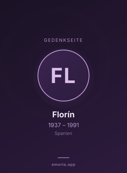 Gedenkportrait von Florín