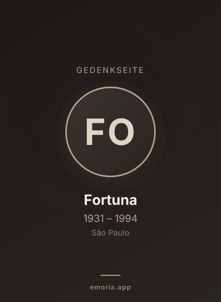 Gedenkportrait von Fortuna