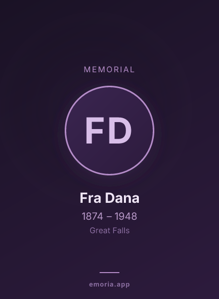 Memorial portrait of Fra Dana