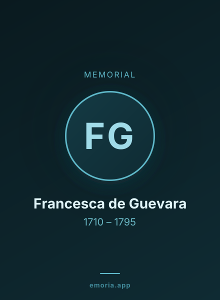 Memorial portrait of Francesca de Guevara