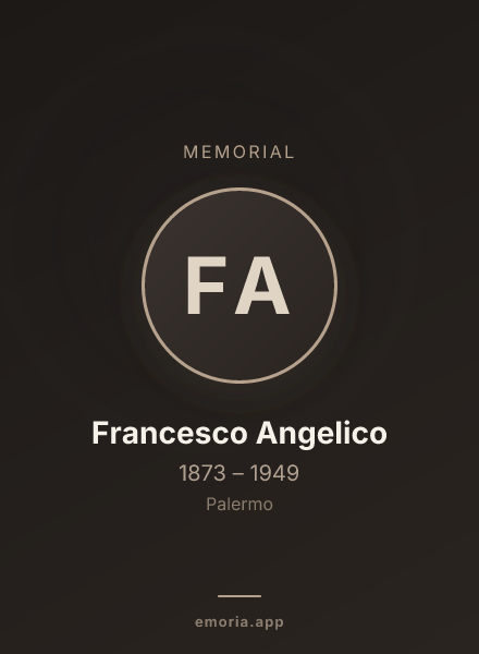 Memorial portrait of Francesco Angelico
