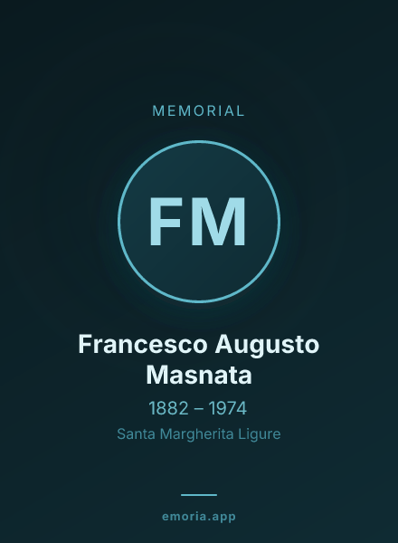 Memorial portrait of Francesco Augusto Masnata