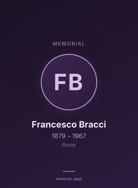 Memorial portrait of Francesco Bracci