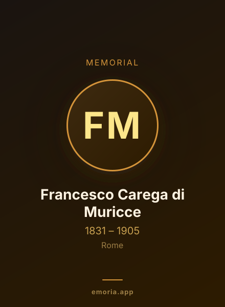 Memorial portrait of Francesco Carega di Muricce