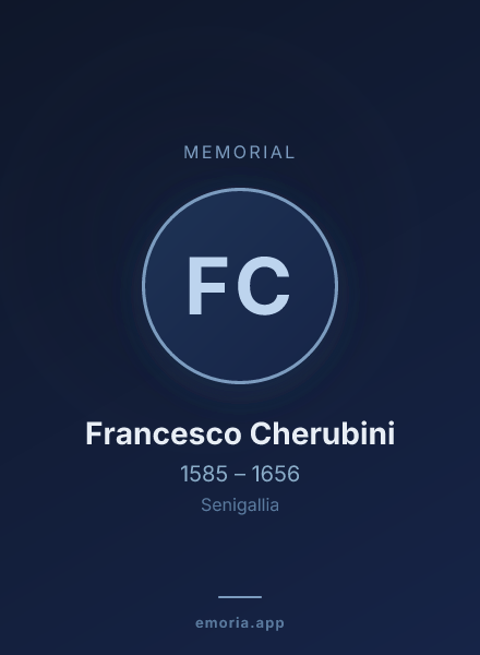 Memorial portrait of Francesco Cherubini