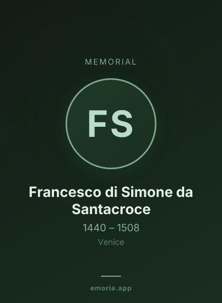 Memorial portrait of Francesco di Simone da Santacroce