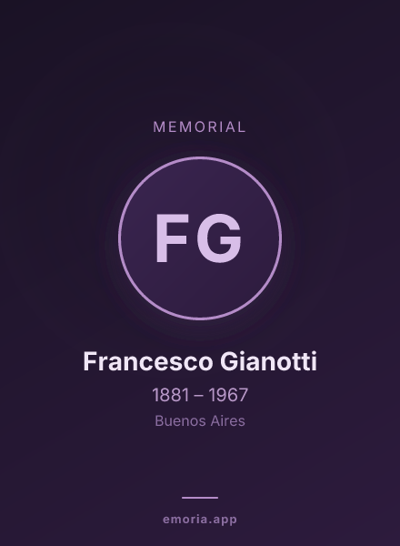 Memorial portrait of Francesco Gianotti