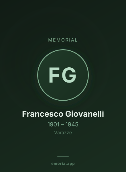 Memorial portrait of Francesco Giovanelli