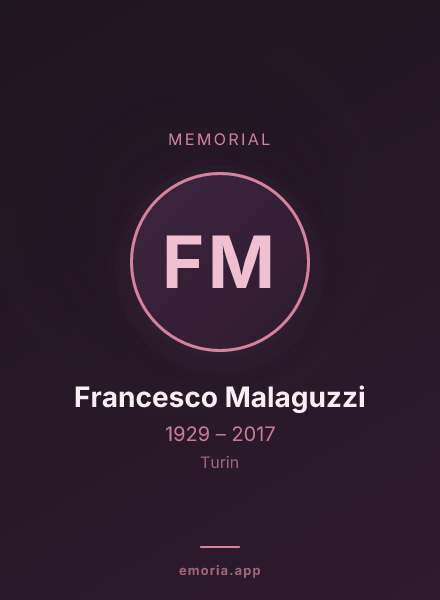 Memorial portrait of Francesco Malaguzzi