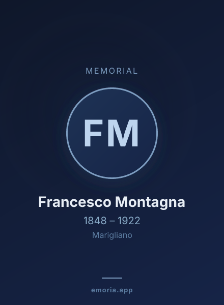 Memorial portrait of Francesco Montagna