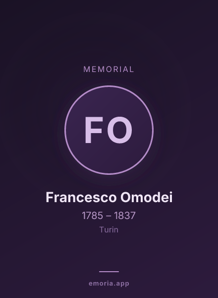 Memorial portrait of Francesco Omodei