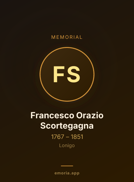 Memorial portrait of Francesco Orazio Scortegagna