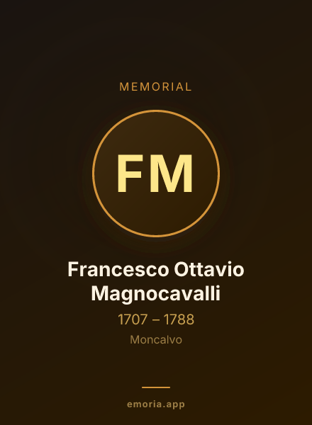 Memorial portrait of Francesco Ottavio Magnocavalli
