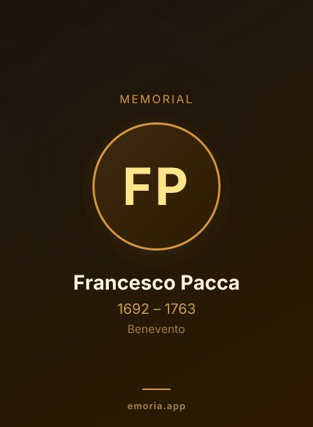 Memorial portrait of Francesco Pacca