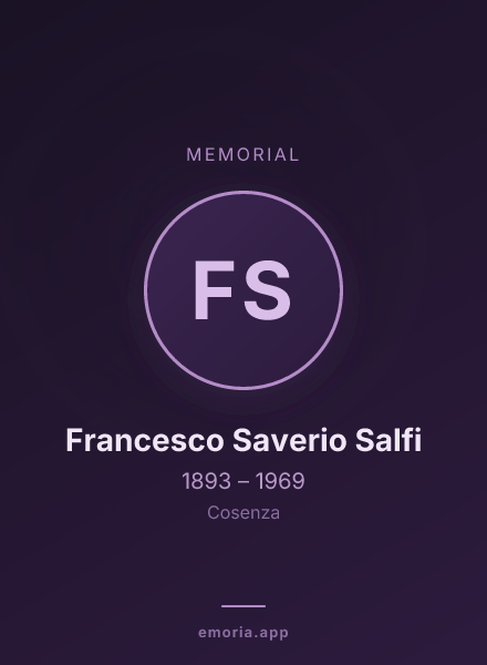 Memorial portrait of Francesco Saverio Salfi