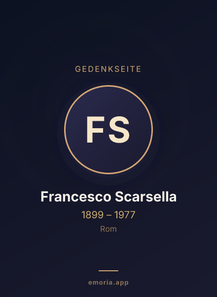 Gedenkportrait von Francesco Scarsella