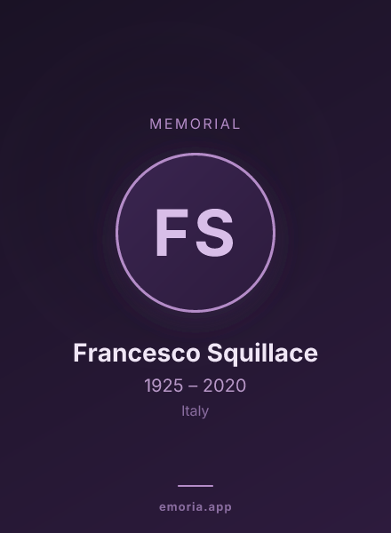 Memorial portrait of Francesco Squillace