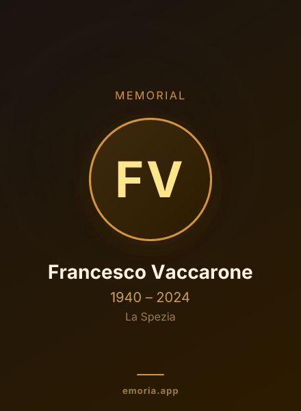 Memorial portrait of Francesco Vaccarone