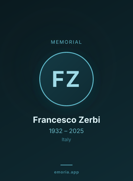 Memorial portrait of Francesco Zerbi