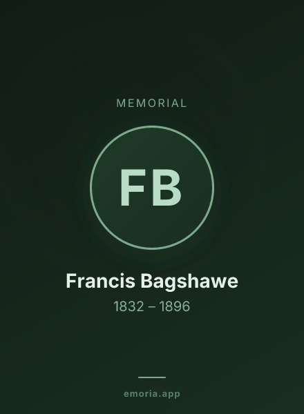 Memorial portrait of Francis Bagshawe