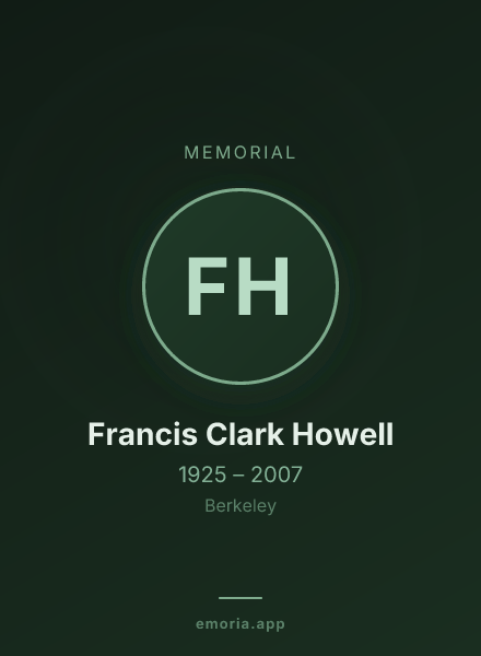 Memorial portrait of Francis Clark Howell