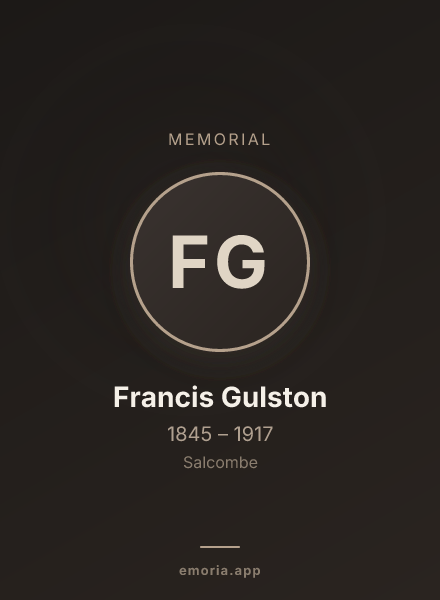 Memorial portrait of Francis Gulston