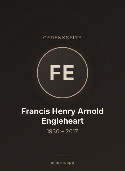 Gedenkportrait von Francis Henry Arnold Engleheart