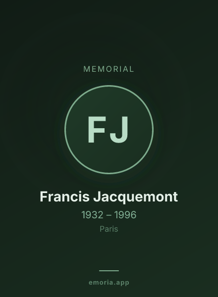 Memorial portrait of Francis Jacquemont