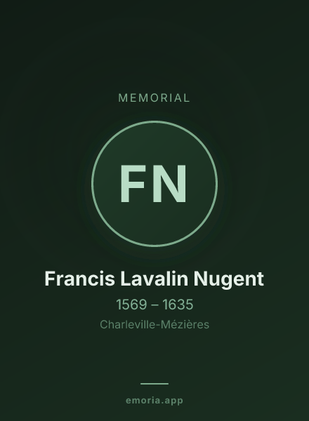 Memorial portrait of Francis Lavalin Nugent