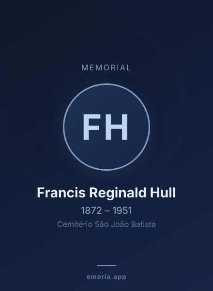 Memorial portrait of Francis Reginald Hull
