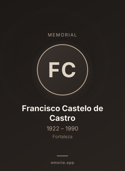 Memorial portrait of Francisco Castelo de Castro