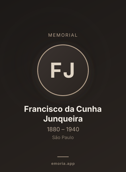 Memorial portrait of Francisco da Cunha Junqueira