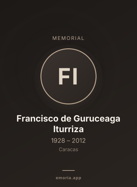 Memorial portrait of Francisco de Guruceaga Iturriza