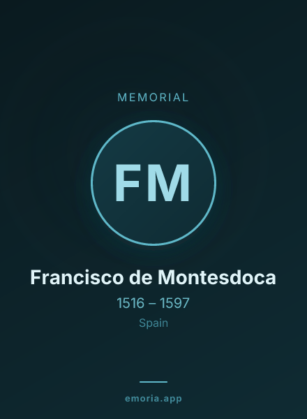 Memorial portrait of Francisco de Montesdoca