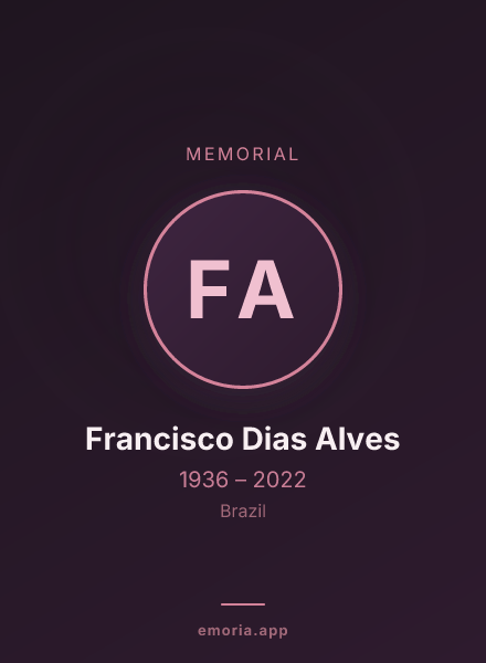 Memorial portrait of Francisco Dias Alves