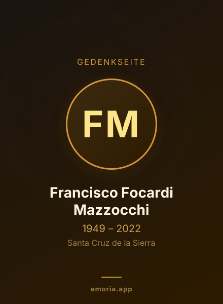 Gedenkportrait von Francisco Focardi Mazzocchi