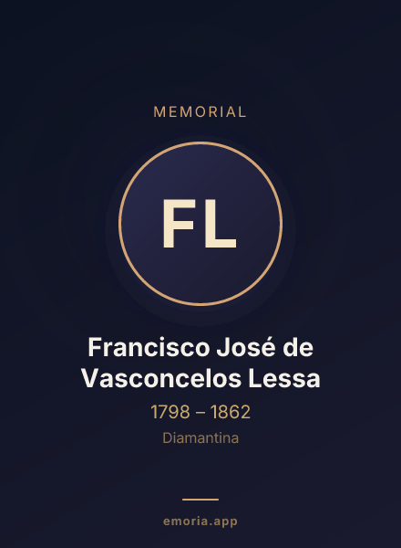 Memorial portrait of Francisco José de Vasconcelos Lessa