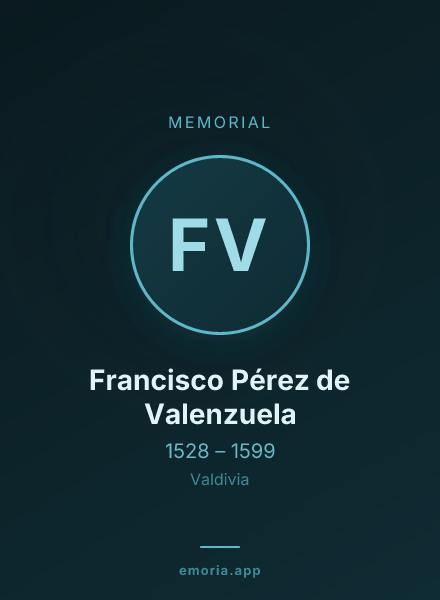 Memorial portrait of Francisco Pérez de Valenzuela
