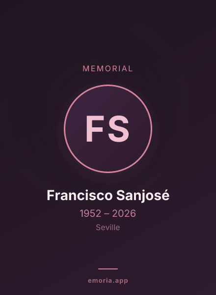 Memorial portrait of Francisco Sanjosé