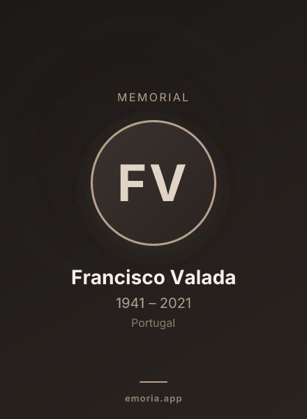 Memorial portrait of Francisco Valada