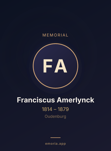 Memorial portrait of Franciscus Amerlynck