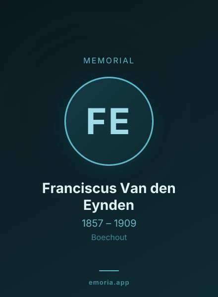 Memorial portrait of Franciscus Van den Eynden