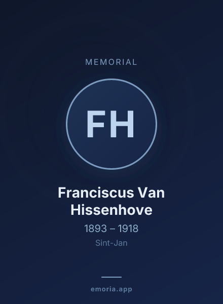 Memorial portrait of Franciscus Van Hissenhove