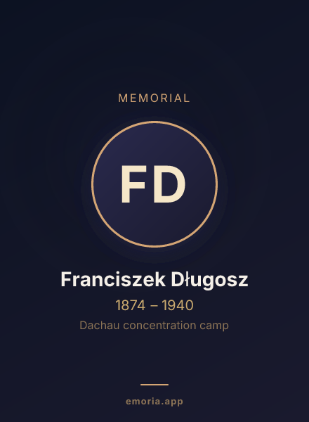 Memorial portrait of Franciszek Długosz