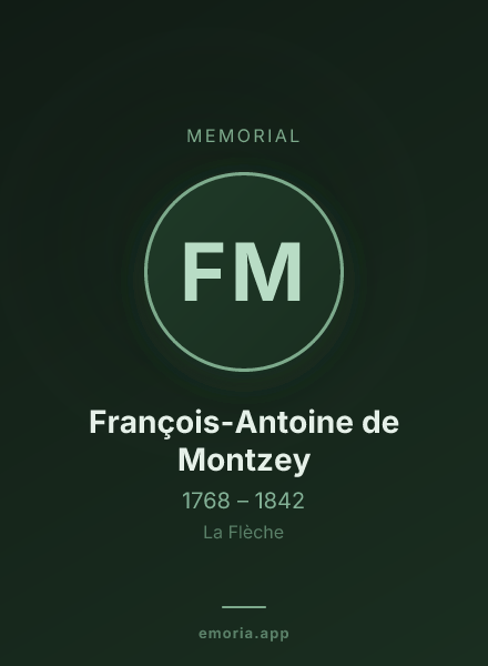 Memorial portrait of François-Antoine de Montzey