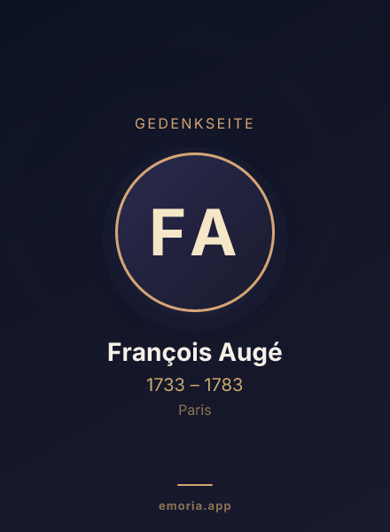 Gedenkportrait von François Augé