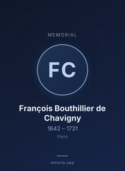 Memorial portrait of François Bouthillier de Chavigny