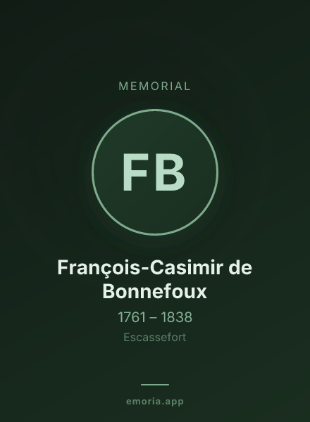 Memorial portrait of François-Casimir de Bonnefoux