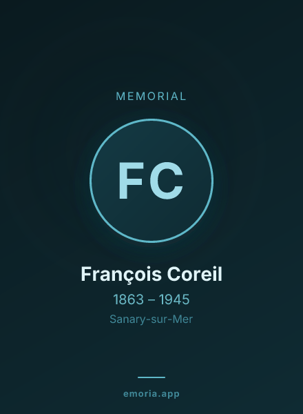 Memorial portrait of François Coreil