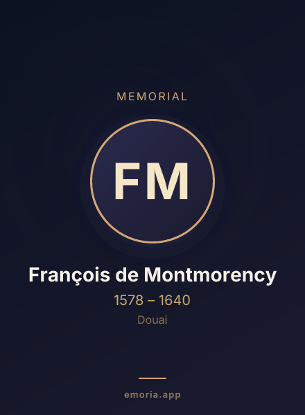 Memorial portrait of François de Montmorency
